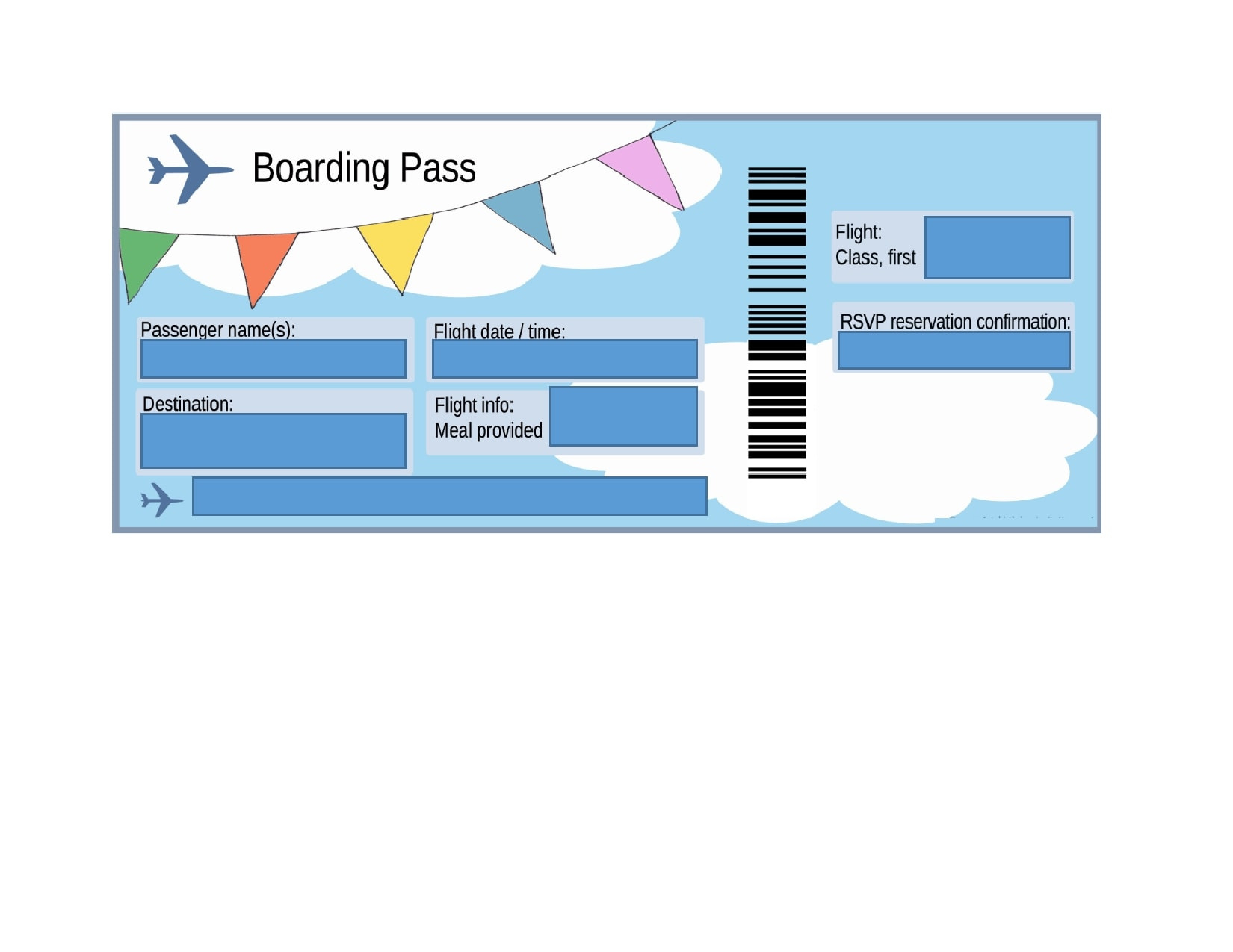 30 Editable Plane Ticket Templates (Word, Pdf) - Templatearchive with Free Printable Airline Ticket Template