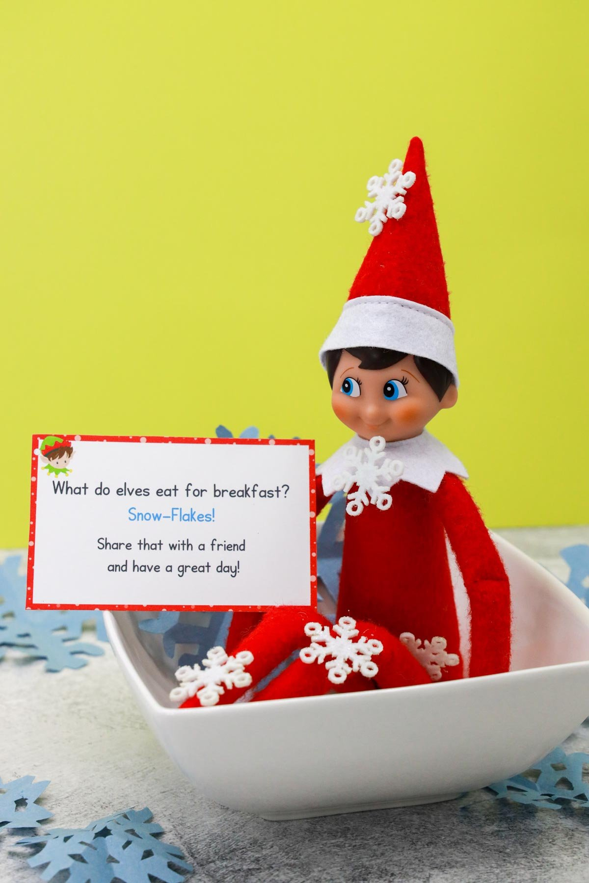 32 Free Elf On The Shelf Printable Notes - Play Party Plan intended for Elf on the Shelf Birthday Card Printable