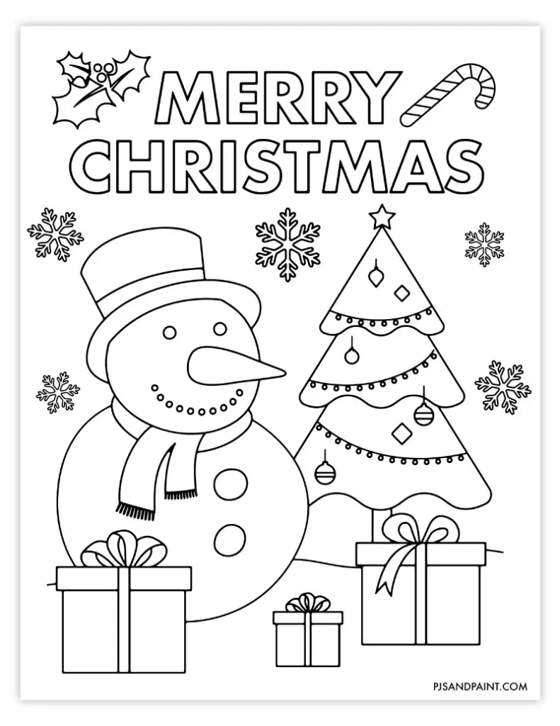 38 Free Printable Christmas Games And Activities - Pjs And Paint in Christmas Free Printable Pictures