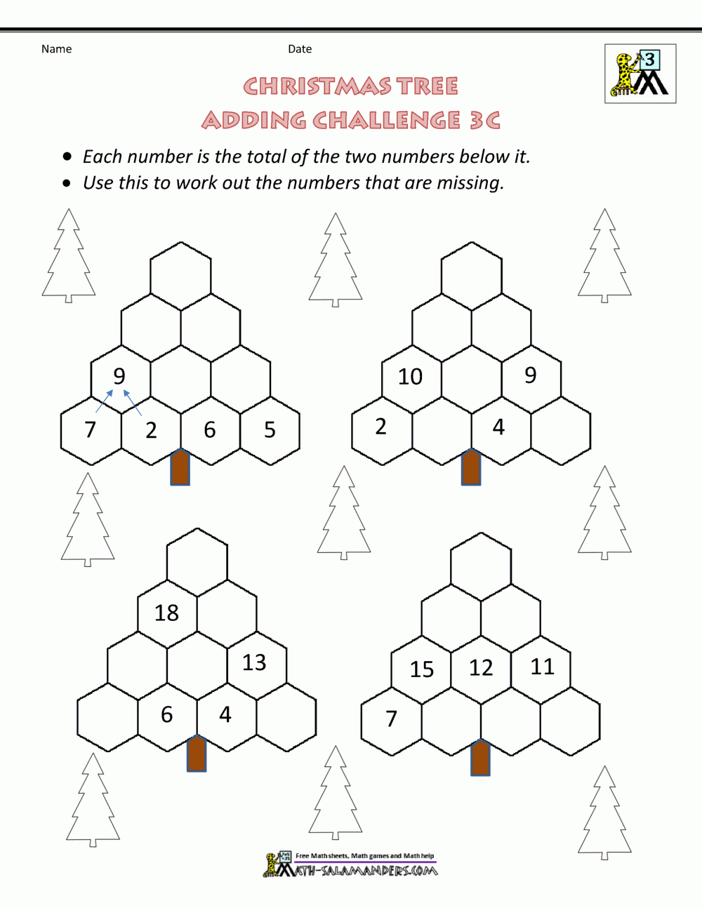 3Rd Grade Christmas Math Worksheets within Christmas Worksheets 3Rd Grade Free