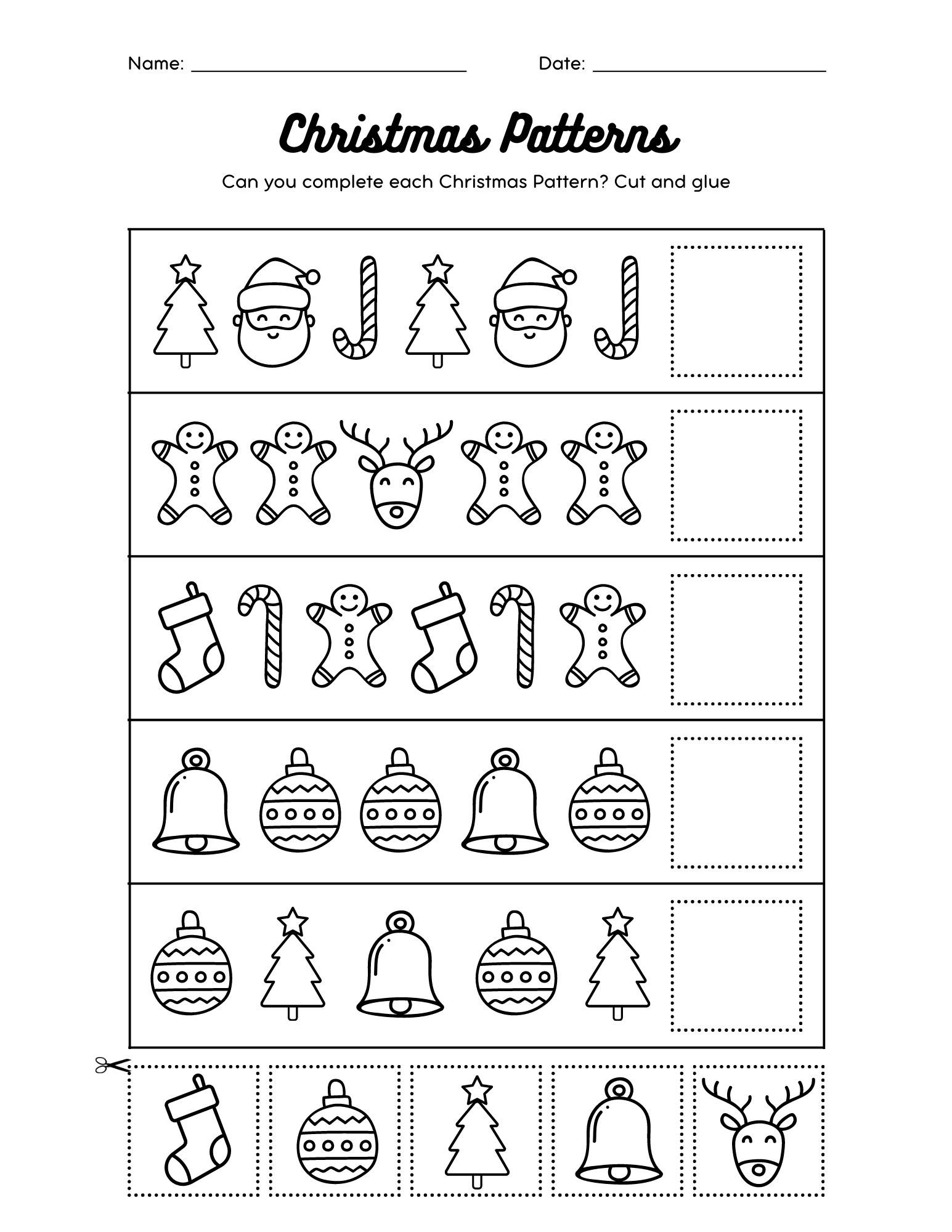 40 Free Christmas Printables & Activity Sheets For Kids throughout Christmas Themed Worksheets