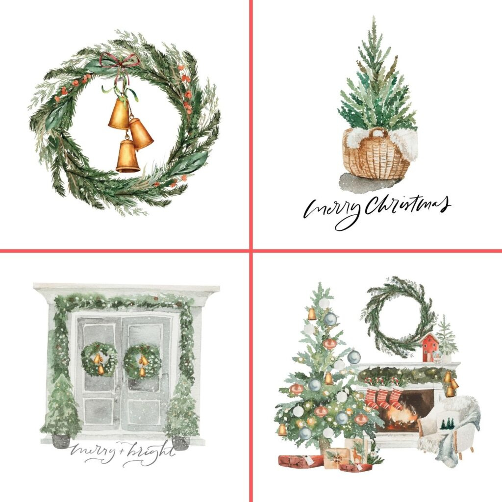 50 Festive Free Christmas Printables For Your Home intended for Printable Images of Christmas