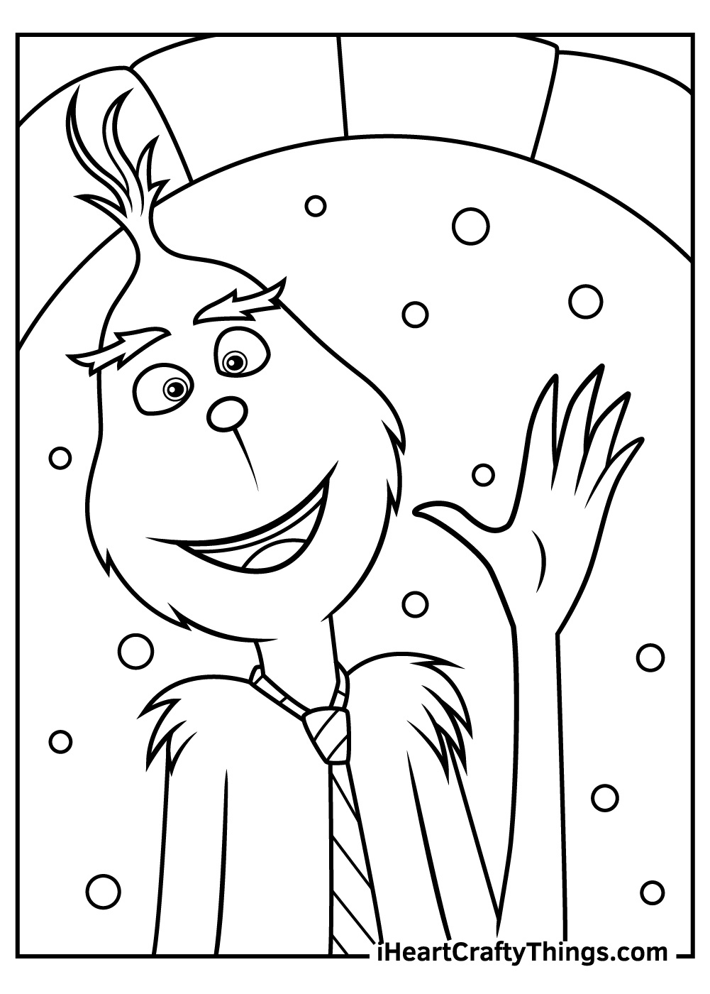 50+ Grinch Coloring Pages (Printable Pdf Sheets For Free) pertaining to Cute Grinch Printable