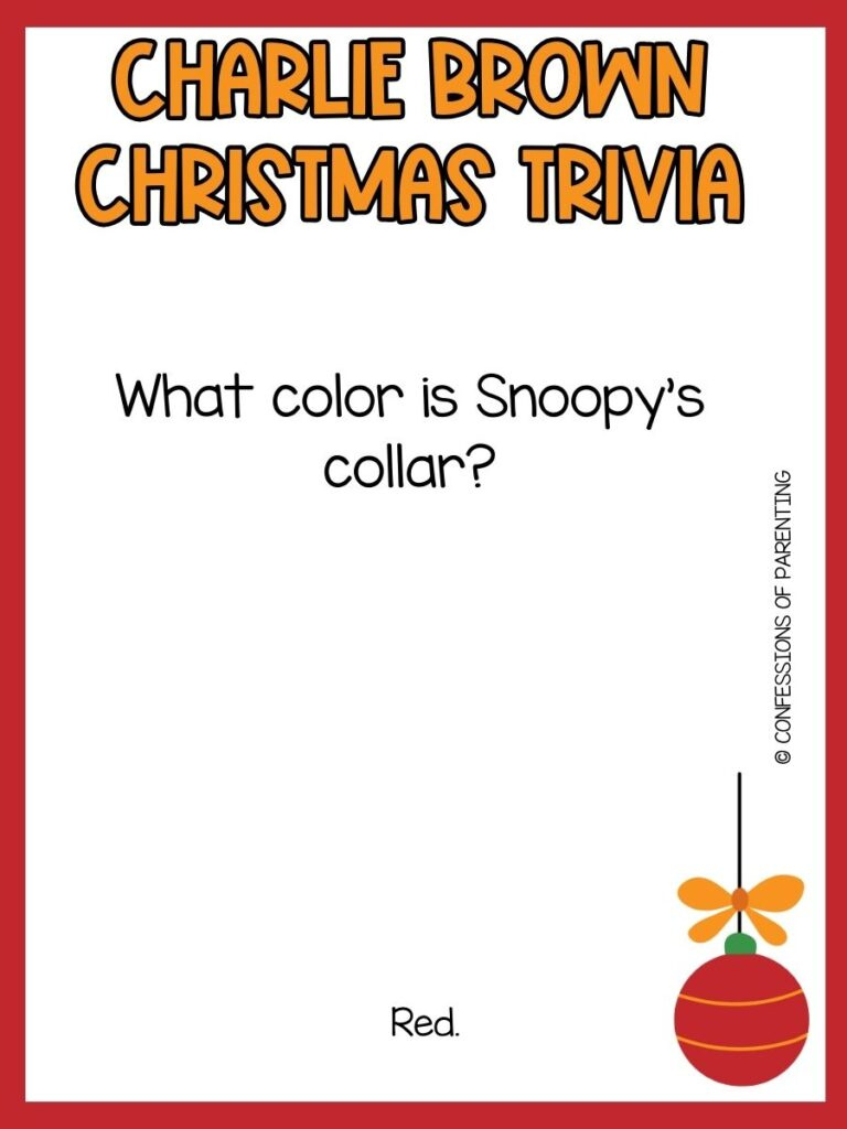60+ Best Charlie Brown Christmas Trivia Questions for Charlie Brown Christmas Trivia Questions and Answers Printable