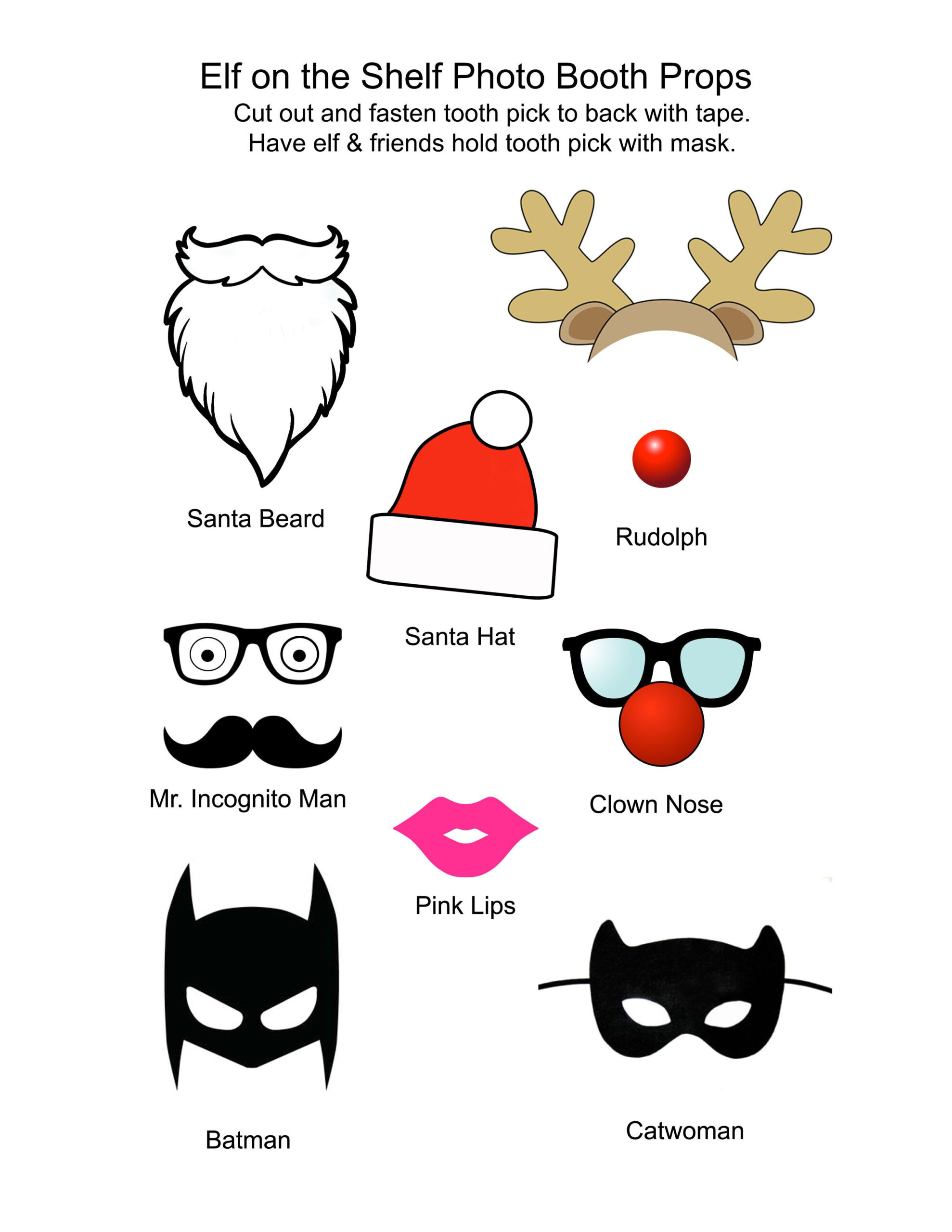 8 Elf Yoga-Ideen | Wichteltüren, Weihnachtself, Weihnachtswichtel regarding Elf on the Shelf Hat Printable