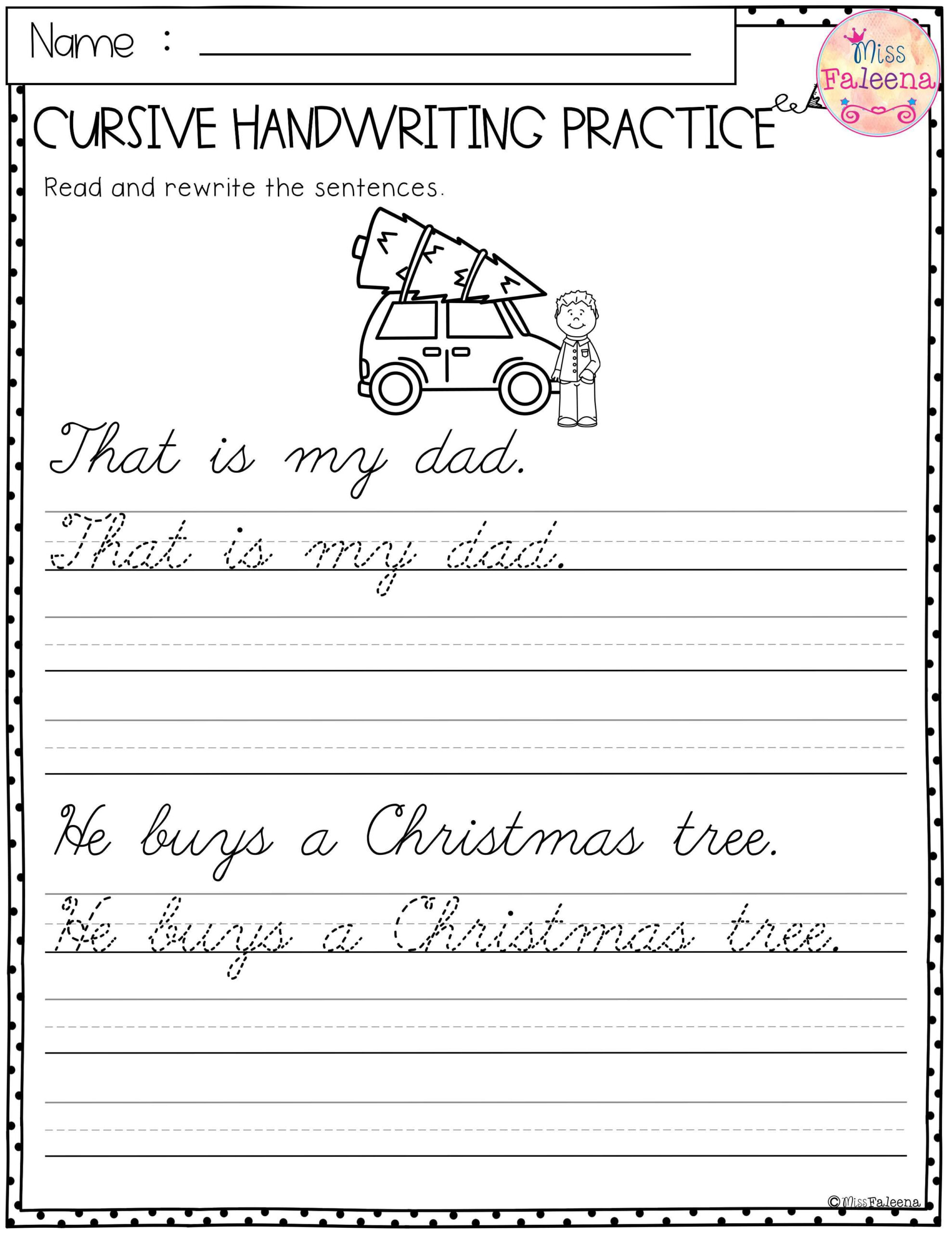 9 Cursive Handwriting Worksheets Ideas | Cursive Handwriting with regard to Christmas Cursive Handwriting Worksheets