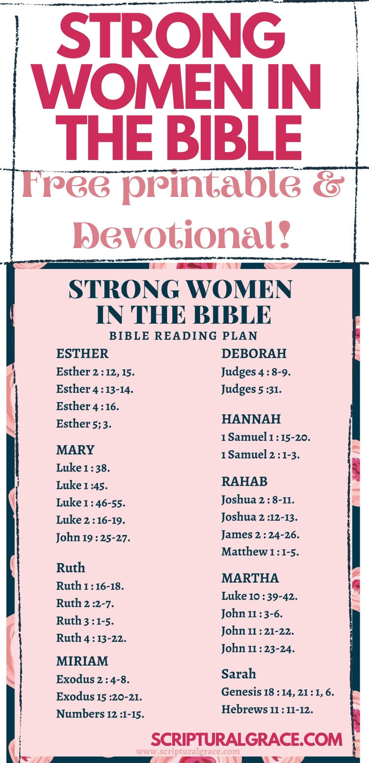 9 Strong Women In The Bible And The Lessons They Teach Us for Free Womens Bible Studies Printable