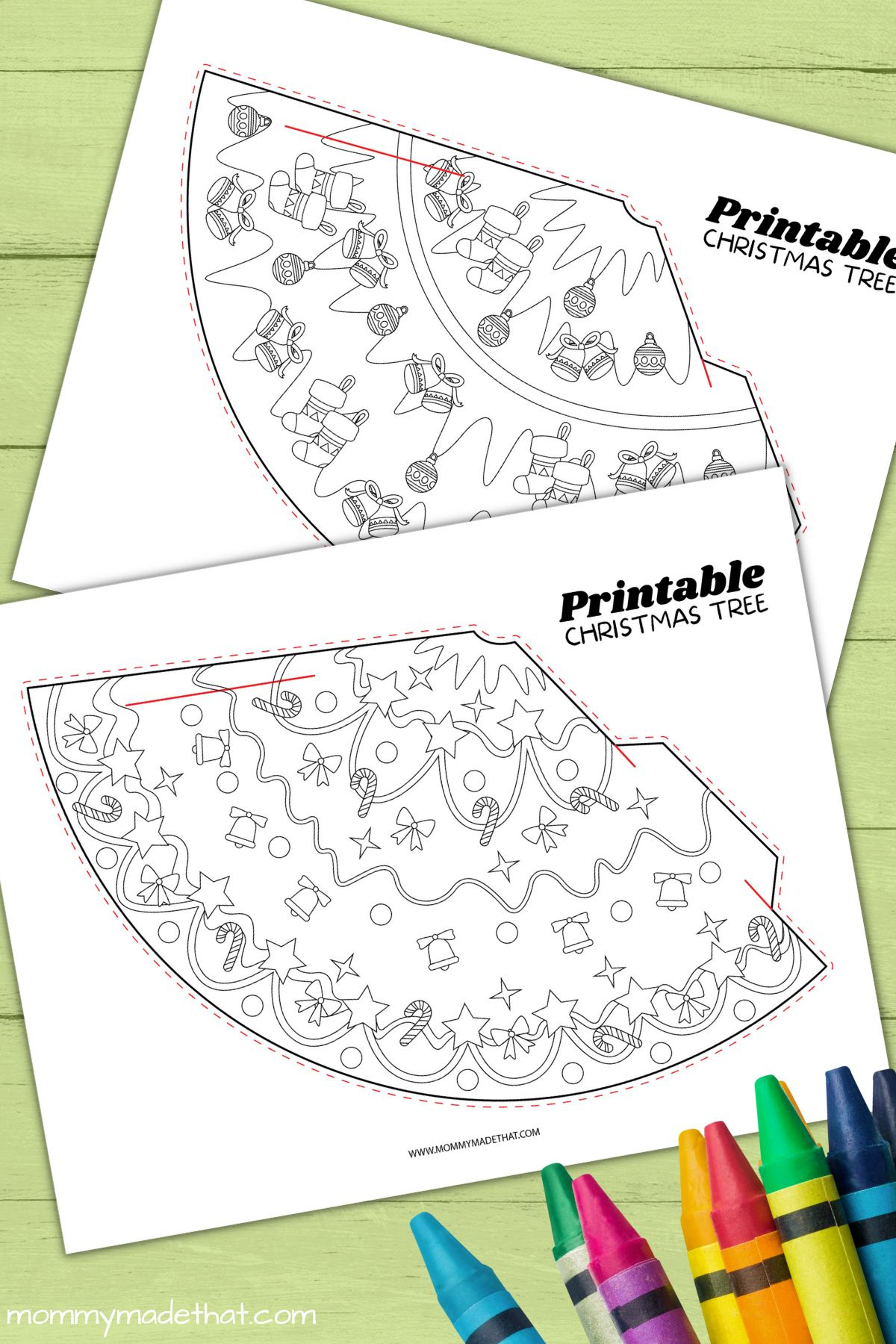 Adorable Free Printable Christmas Trees (Makes A Tree Shape) inside Christmas Tree Cone Template Printable
