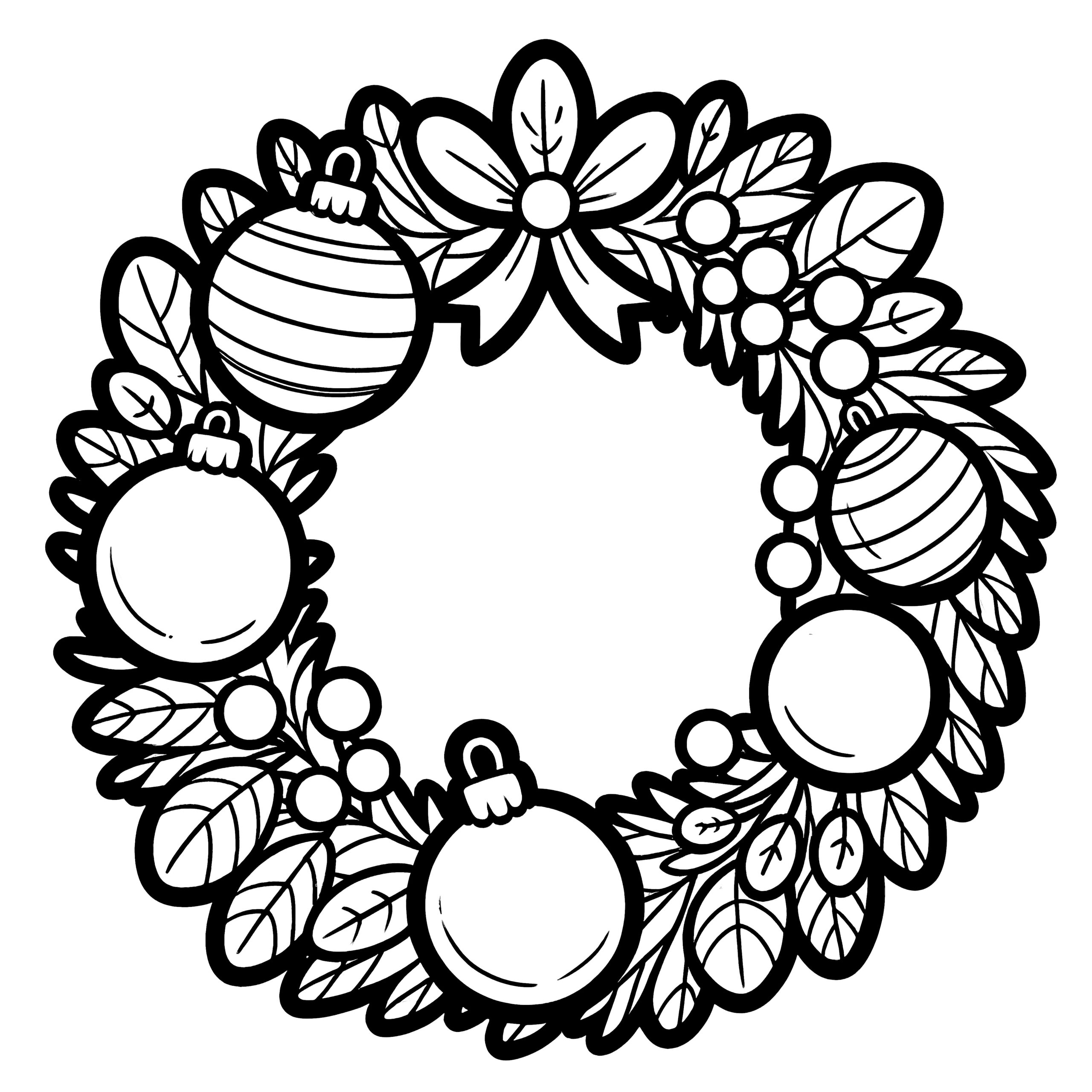 Advent Wreath For Coloring (Free) for Free Printable Advent Wreath Template