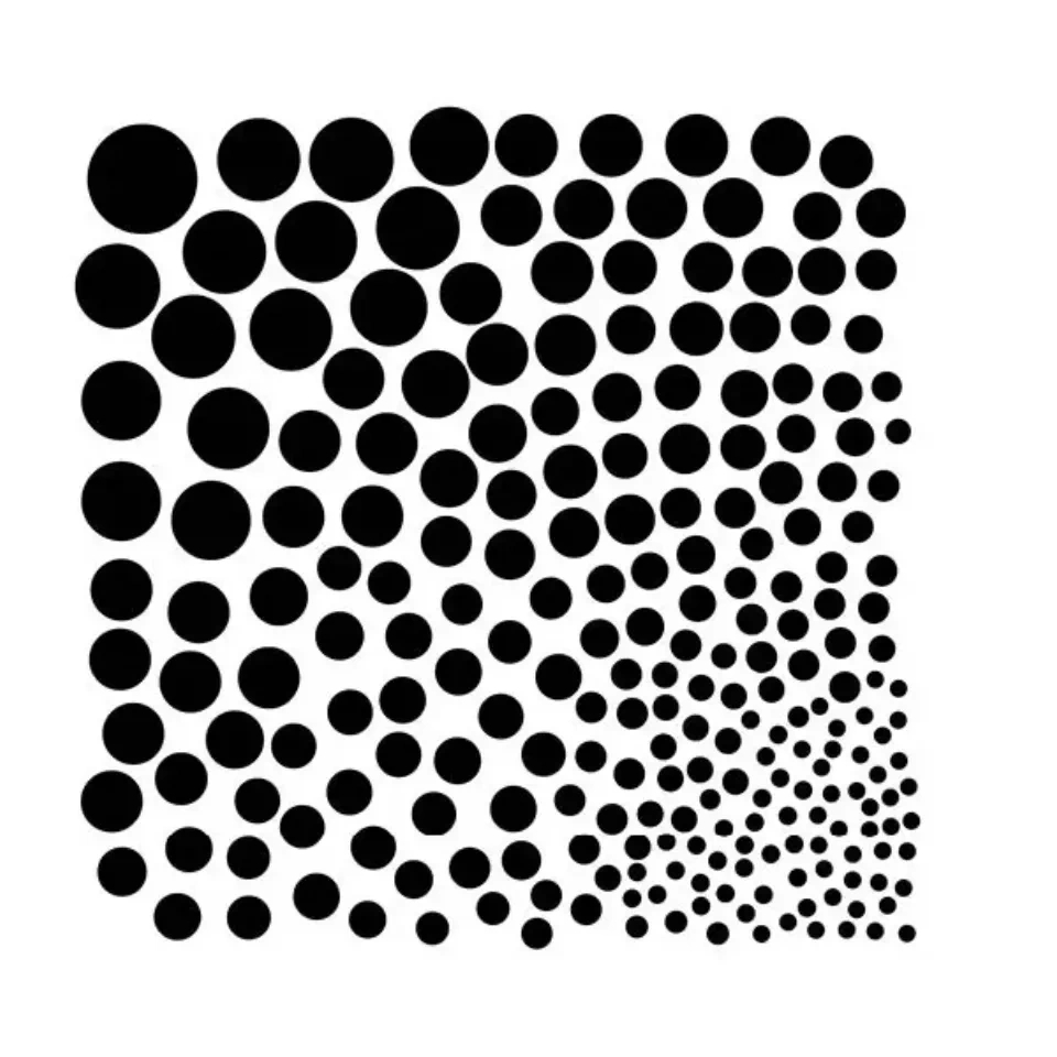 Airbrush Stencil St-Sf002-Circle-Textures-Paint-Hobby-Stencil Von intended for 100 Free Printable Airbrush Stencils