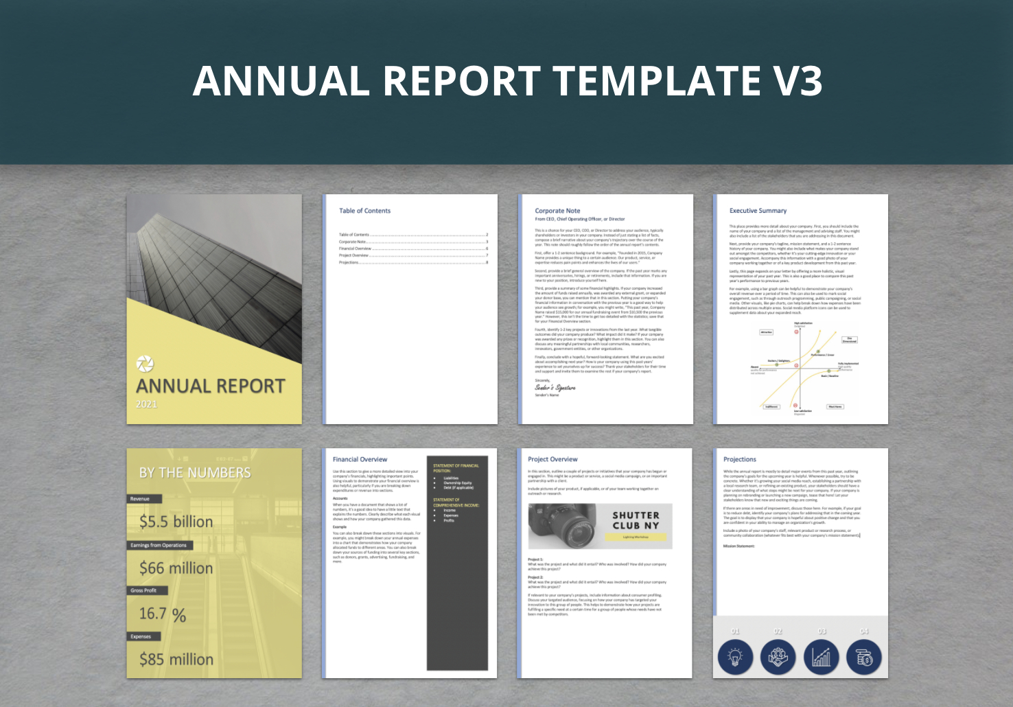 Annual Report Templates - Untold Content throughout Year End Report Sample Template