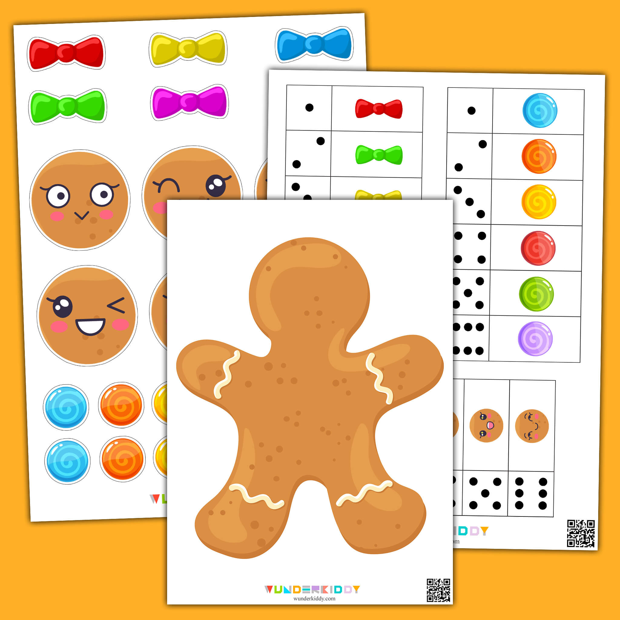 Arbeitsblatt «Lebkuchenmann Basteln» Für Kinder Zum Ausdrucken with Roll A Gingerbread Man Printable