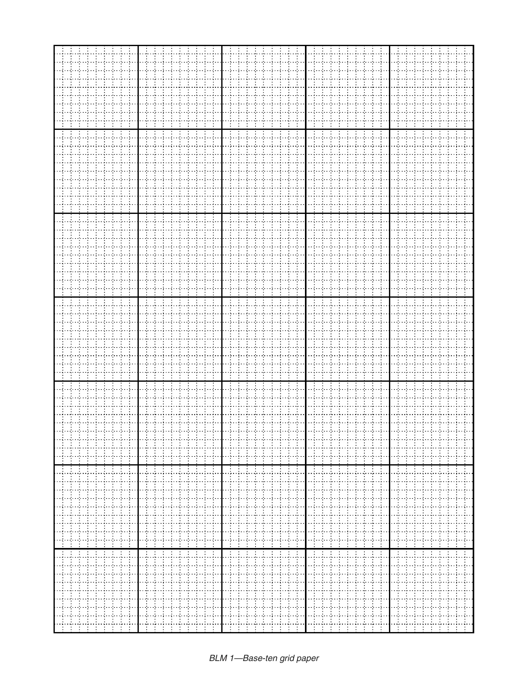 Base 10 Grid Printable Form ≡ Fill Out Printable Pdf Forms intended for Free Printable 10X10 Grid Paper