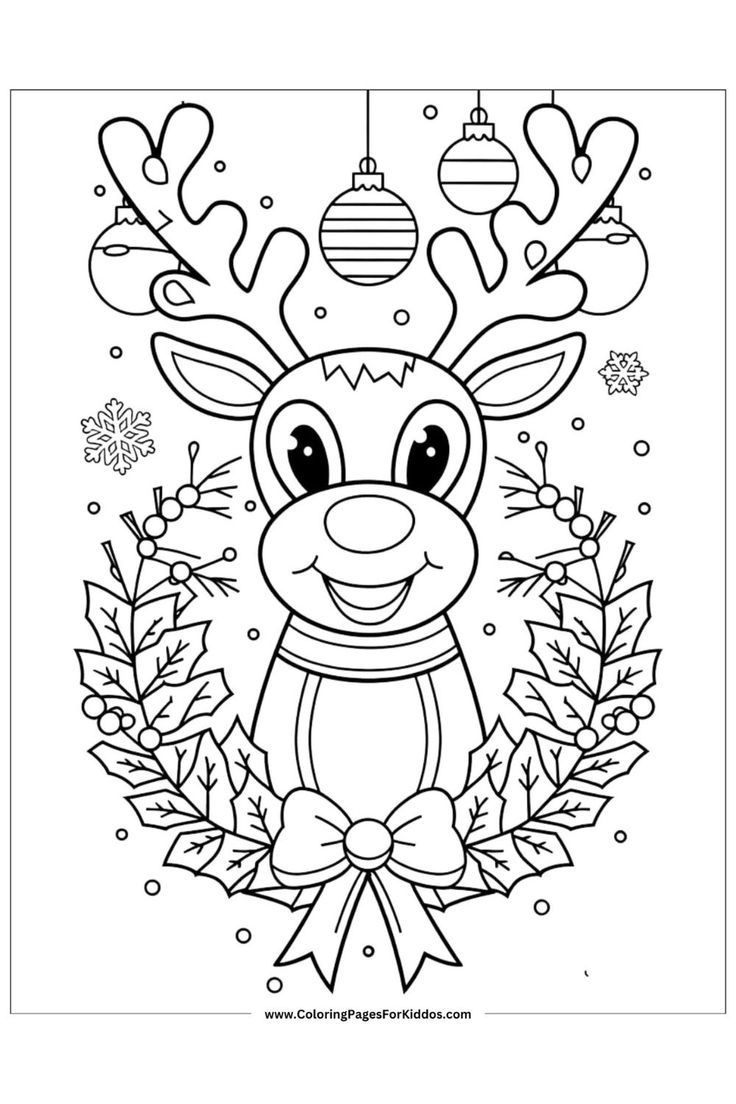 Best Cute December Coloring Pages Printable For Kids throughout Preschool Christmas Coloring Pages Printable