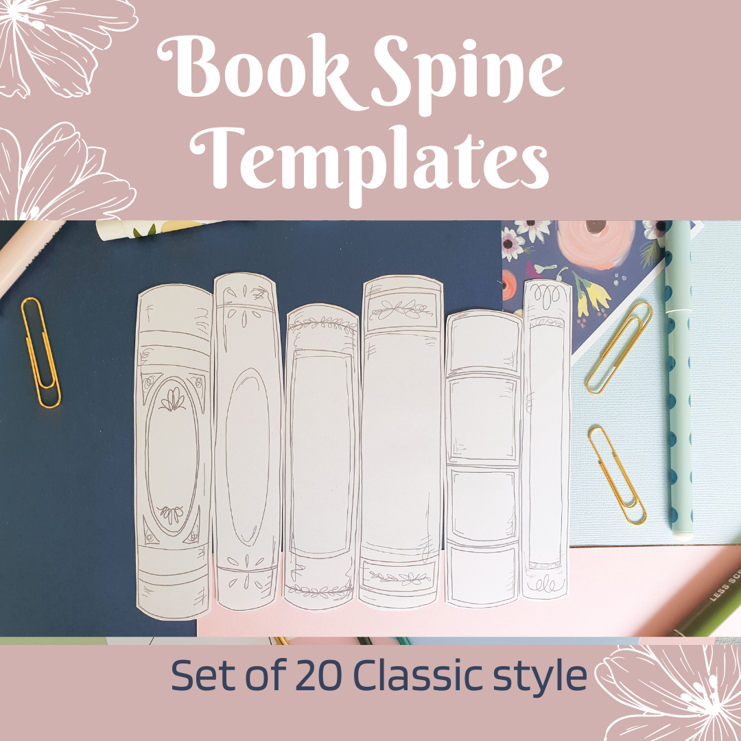 Book Spine Templates - Classic Style | Madeteachers with Free Printable Book Spine Template