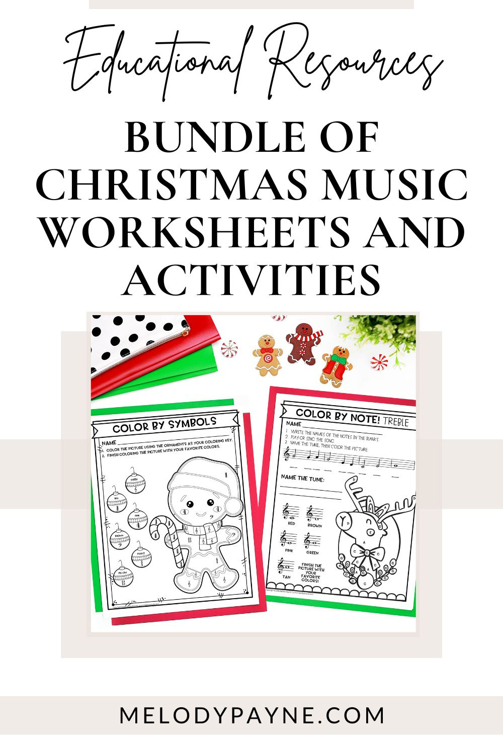 Bundle Of 4 Awesome Christmas Music Worksheets And Activities with Free Christmas Music Worksheets