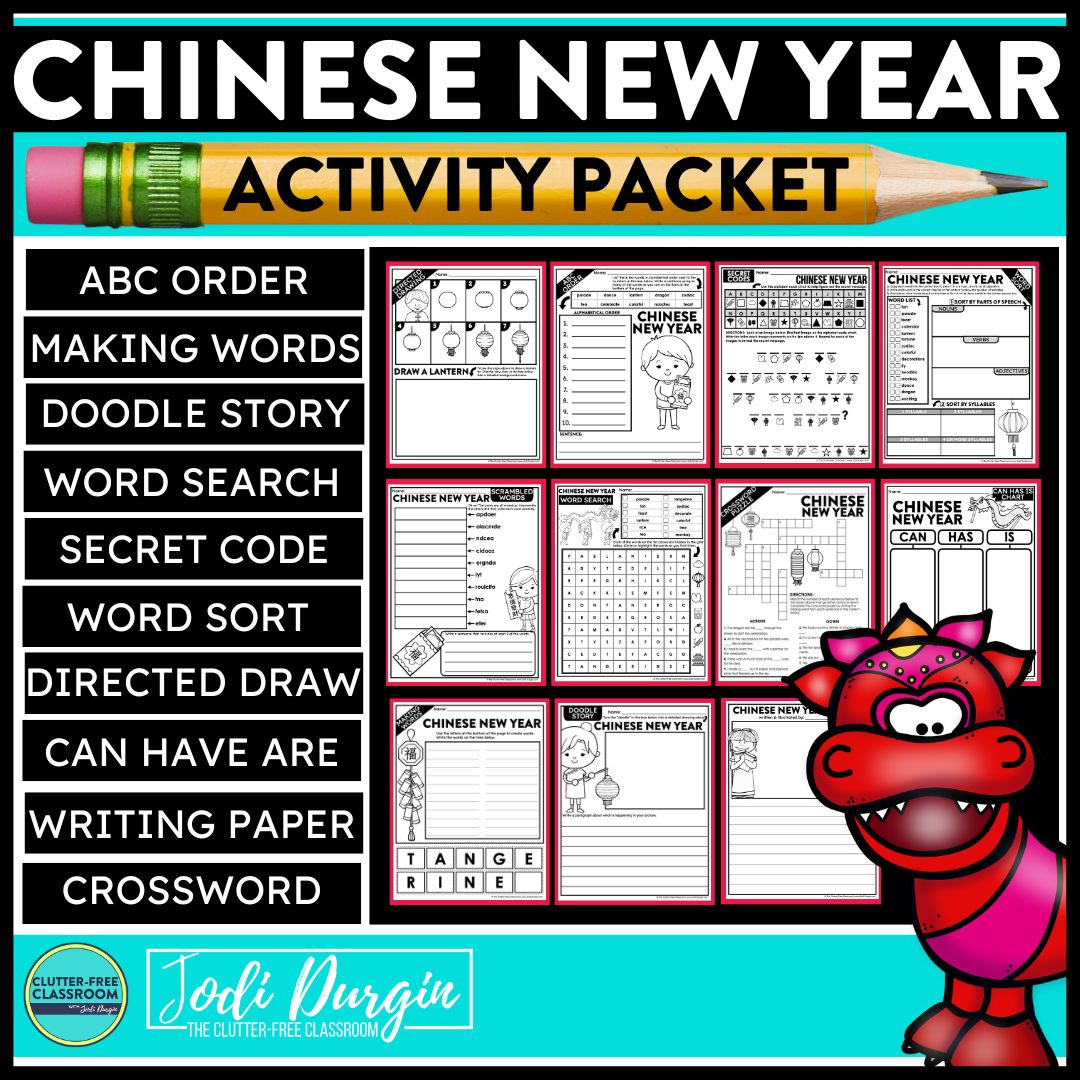 Chinese New Year Activities For Elementary Students 2026 with regard to Printable Chinese New Year Activities 2026