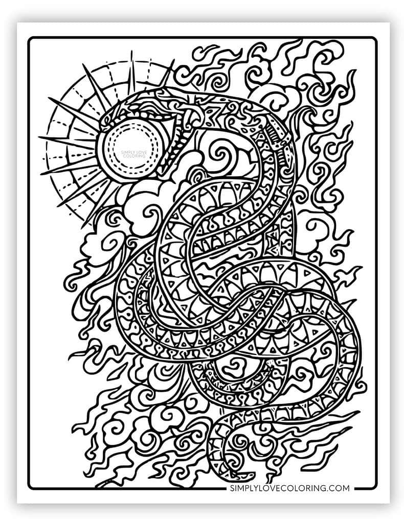 Chinese New Year Coloring Pages (Free Pdf Printables) - Simply intended for Free Printable Chinese New Year Coloring Pages