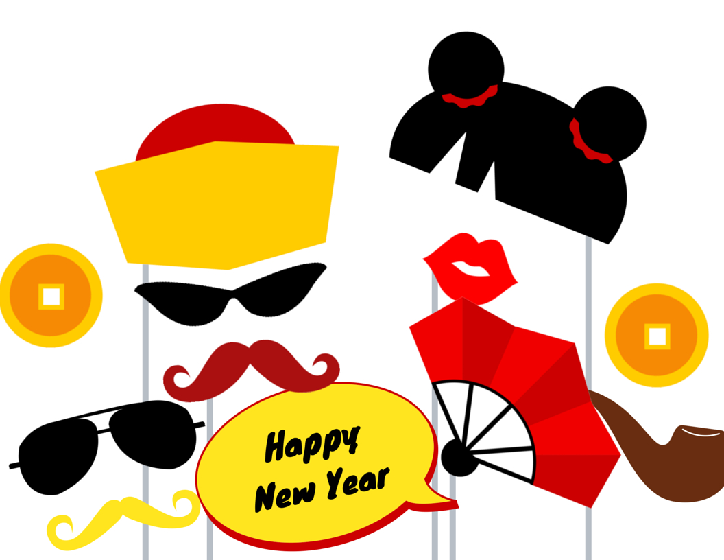 Chinese New Year Photo Booth Props - Magical Printable with Chinese New Year Photo Booth Props Printable Free