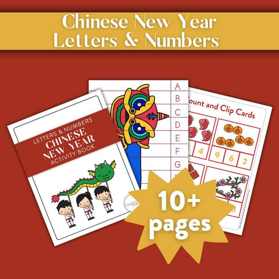Chinese New Year Printables &amp;amp; Activities For Preschool &amp;amp; Elementary - with regard to Chinese New Year Printable Book
