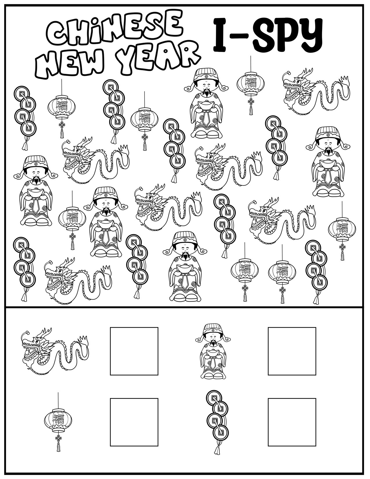Chinese New Year Worksheet Activity Book- Free Printable - Our in Chinese New Year Printable Worksheets