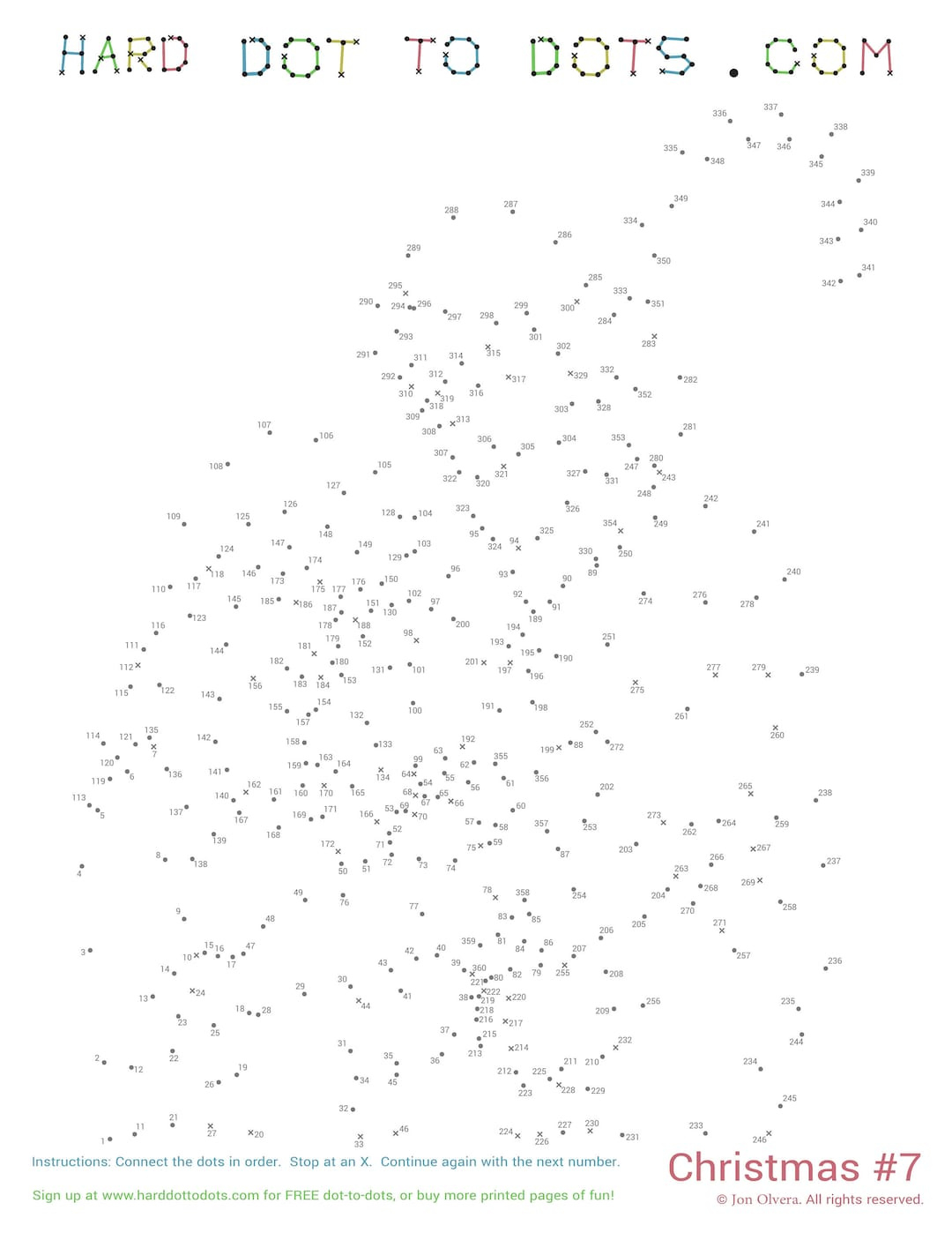 Christmas 10 Pack Digital Dot To Dots - Etsy Uk intended for Christmas Dot to Dot For Adults Printable