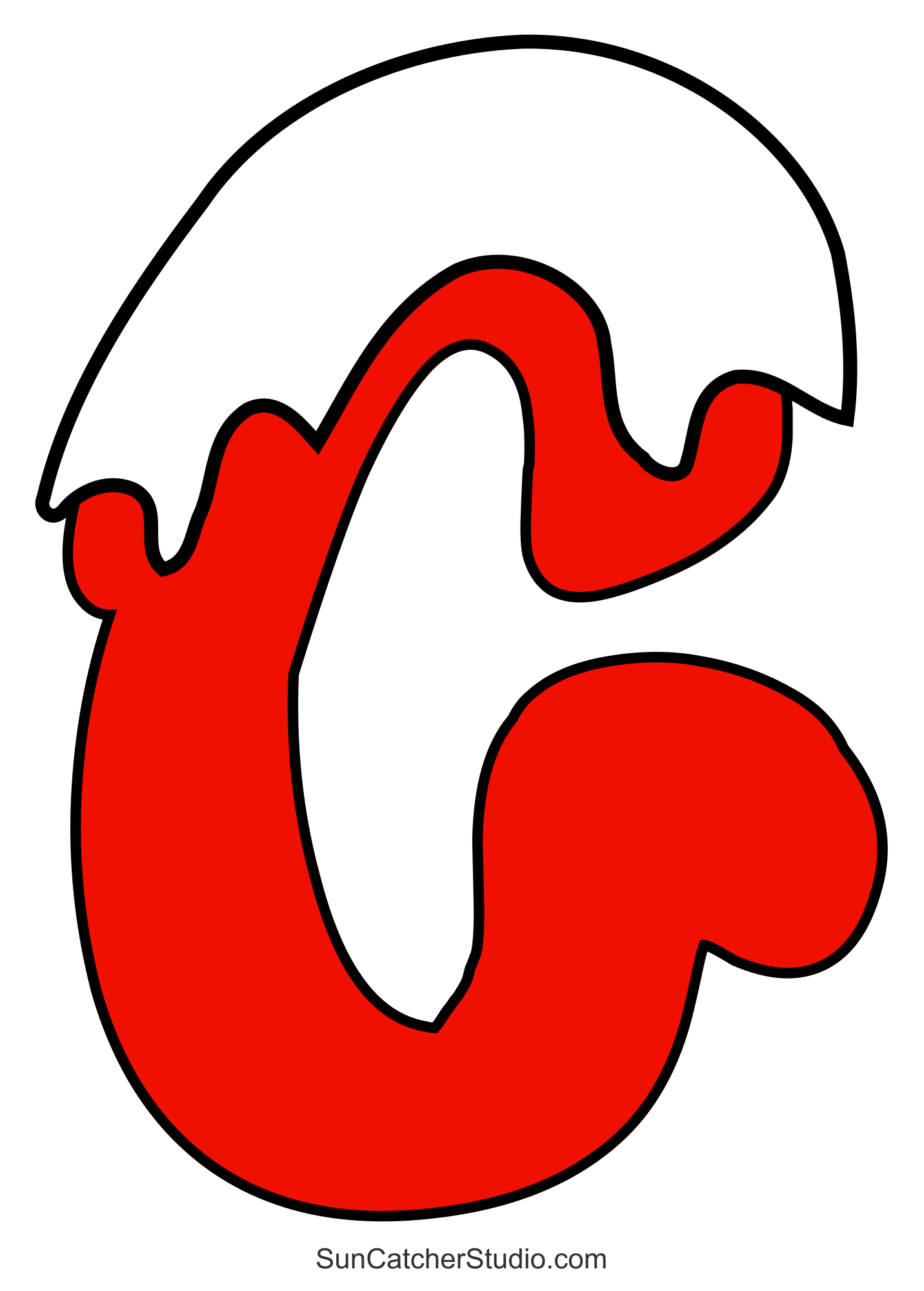 Christmas Alphabet Font (Letters, Patterns With Snow) – Free intended for Christmas Alphabet Letters Printable