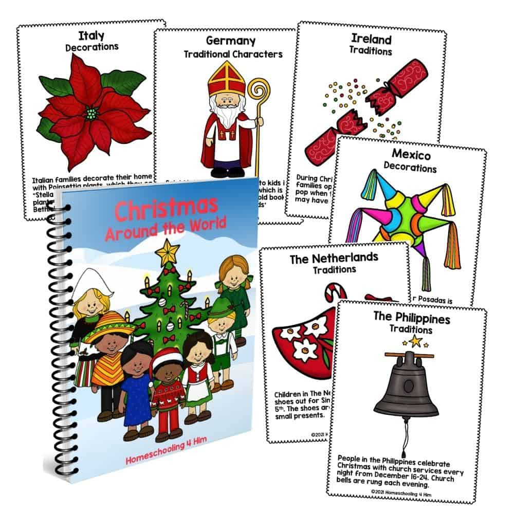 Christmas Around The World Printables - Homeschooling 4 Him throughout Christmas Around The World Printable Book