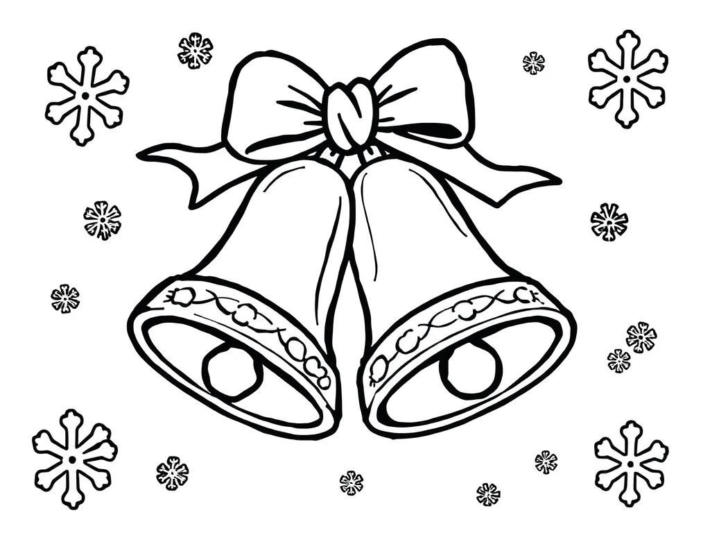 Christmas Bells Coloring Page - Free Printable Coloring Page within Christmas Bells Pictures Printable