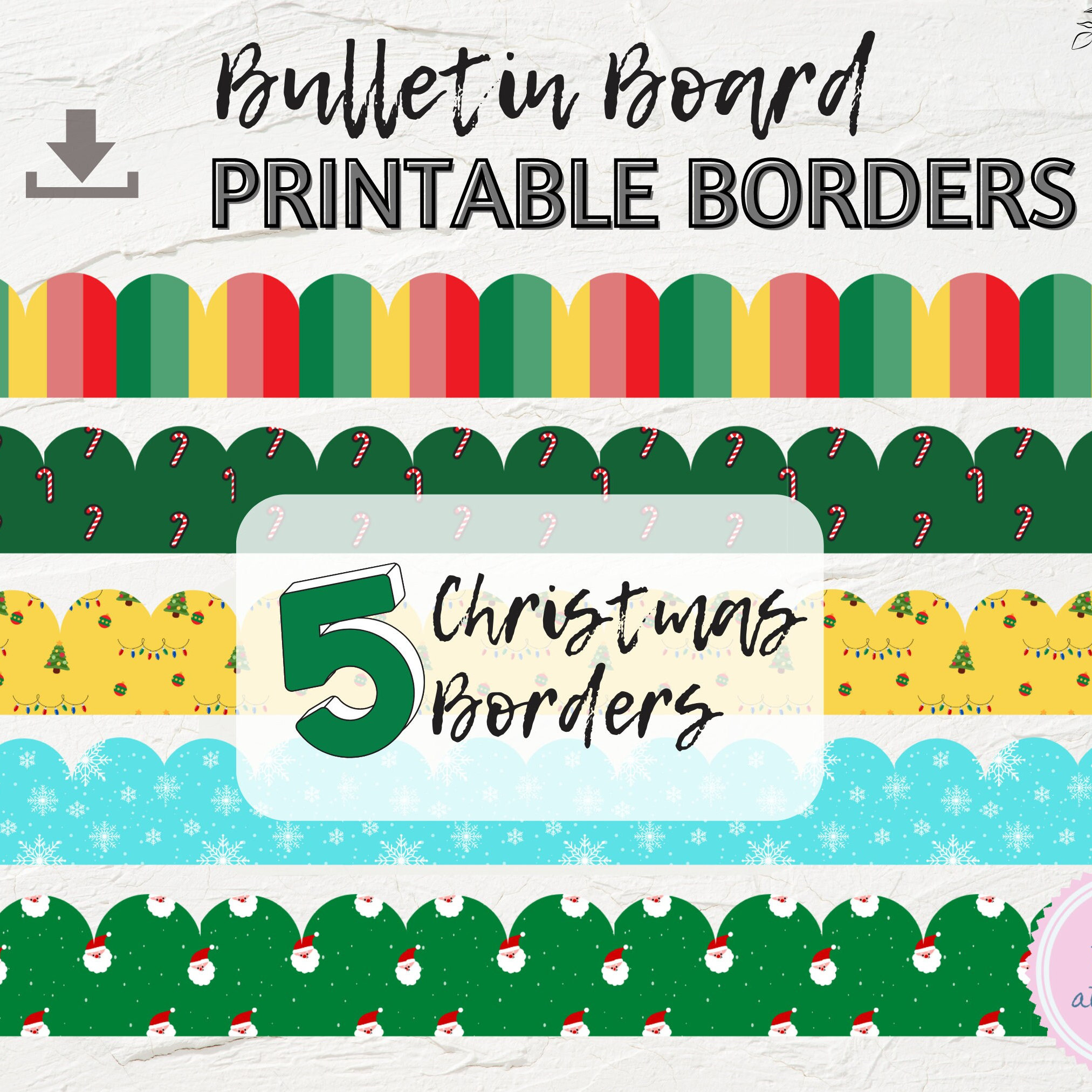 Christmas Bulletin Board | Printable Bulletin Board Borders pertaining to Christmas Bulletin Board Border Printable Free