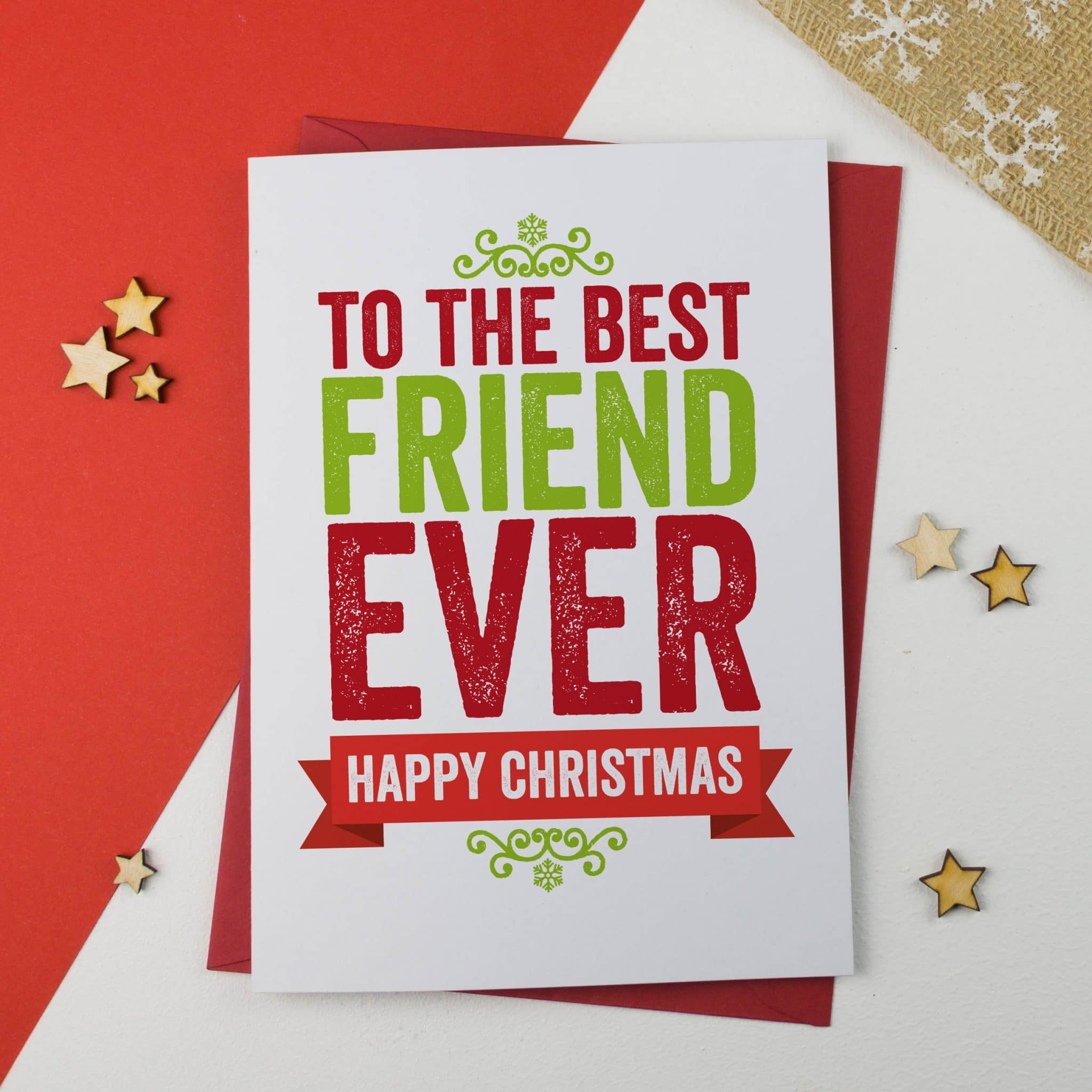 Christmas Card For Friend - Christmas Card - A Is For Alphabet throughout Christmas Card For Best Friends Printable