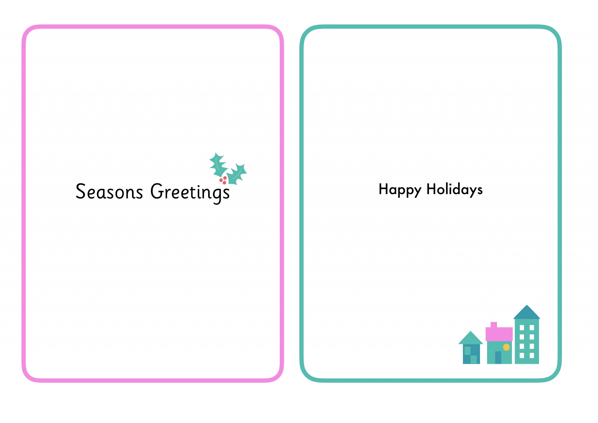 Christmas Card Inserts With Small Images - Printable Teaching intended for Christmas Card Photo Insert Free Printable