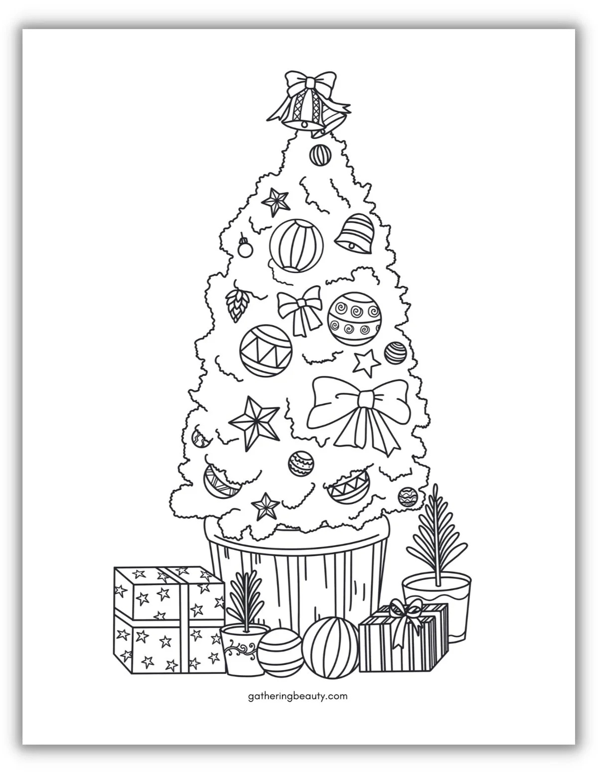 Christmas Coloring Activities For Kids - Free Printable pertaining to Aesthetic Christmas Coloring Pages