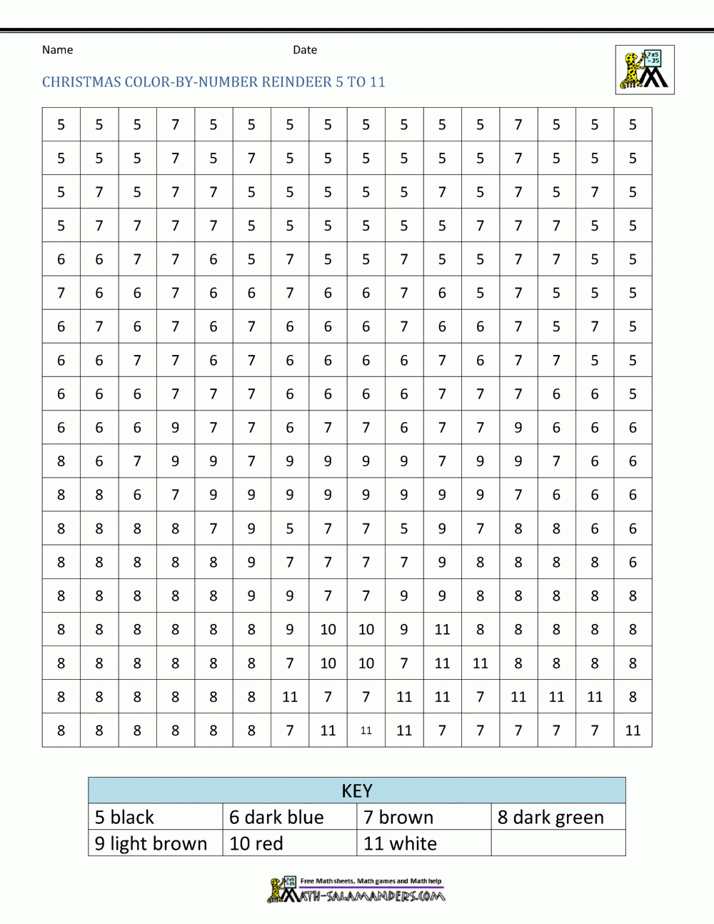 Christmas Colornumber Sheets For Kids within Christmas Color By Number Multiplication Worksheets