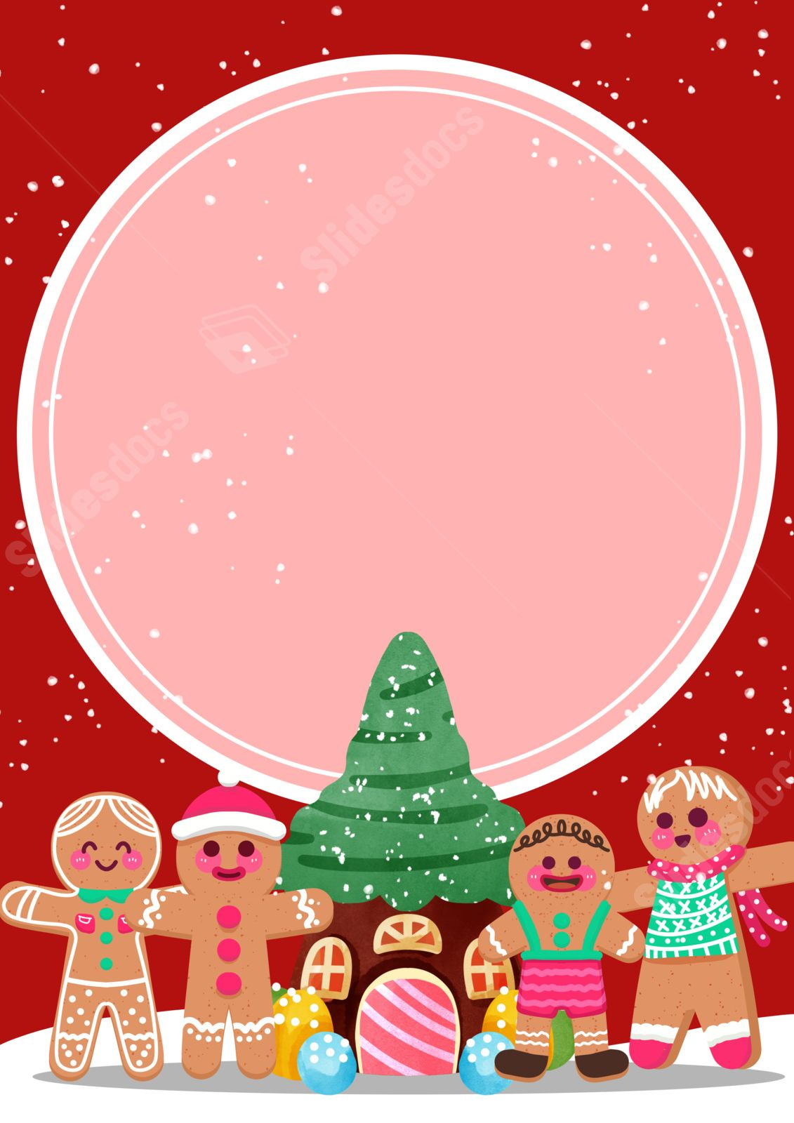 Christmas Cookies Page Border And Printable Background In Word in Free Printable Christmas Cookie Border