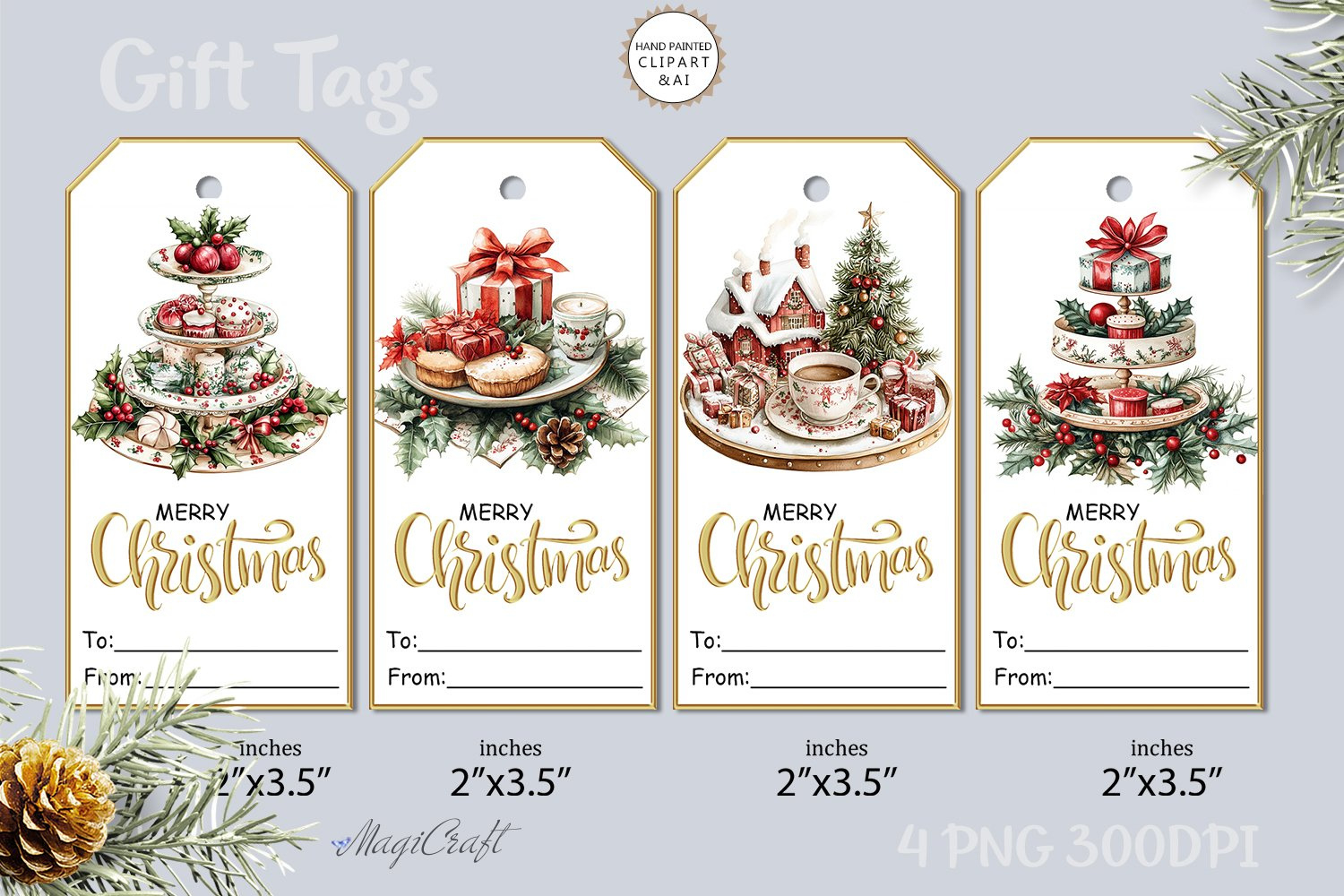 Christmas Gift Tags|Christmas Printable Tags|Present Gift pertaining to Christmas Ornament Tag Printable