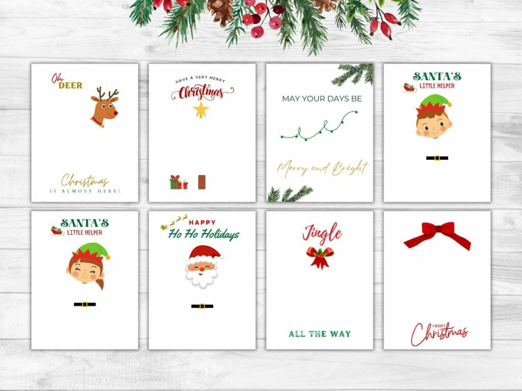 Christmas Handprint Art For Kids (8 Adorable Templates!) - Raise for Free Printable Christmas Handprint Template