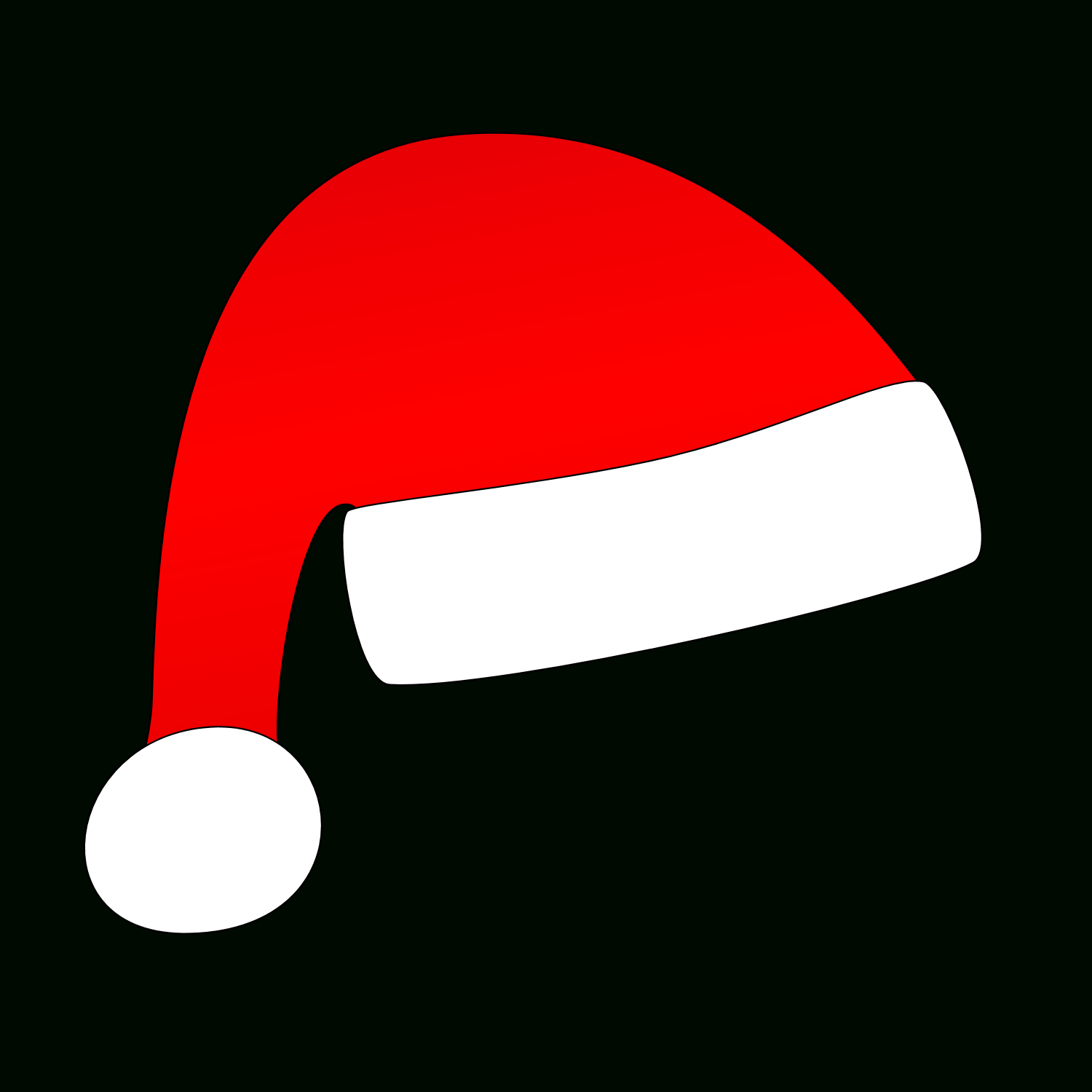 Christmas Hat Clip Art Png Transparent Background, Free Download regarding Santa Hat Printable