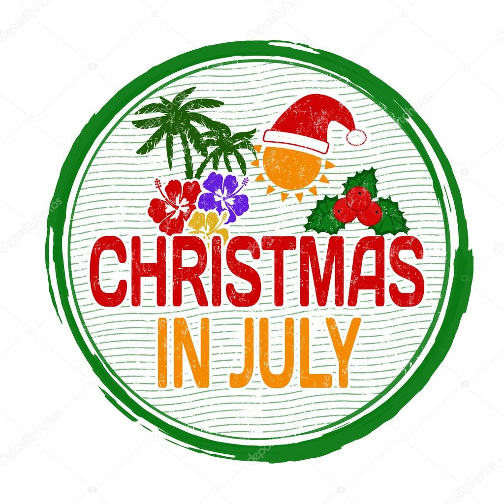 Christmas In July Stamp Stock Vector©Roxanabalint 74571547 in Christmas in July Free Printable