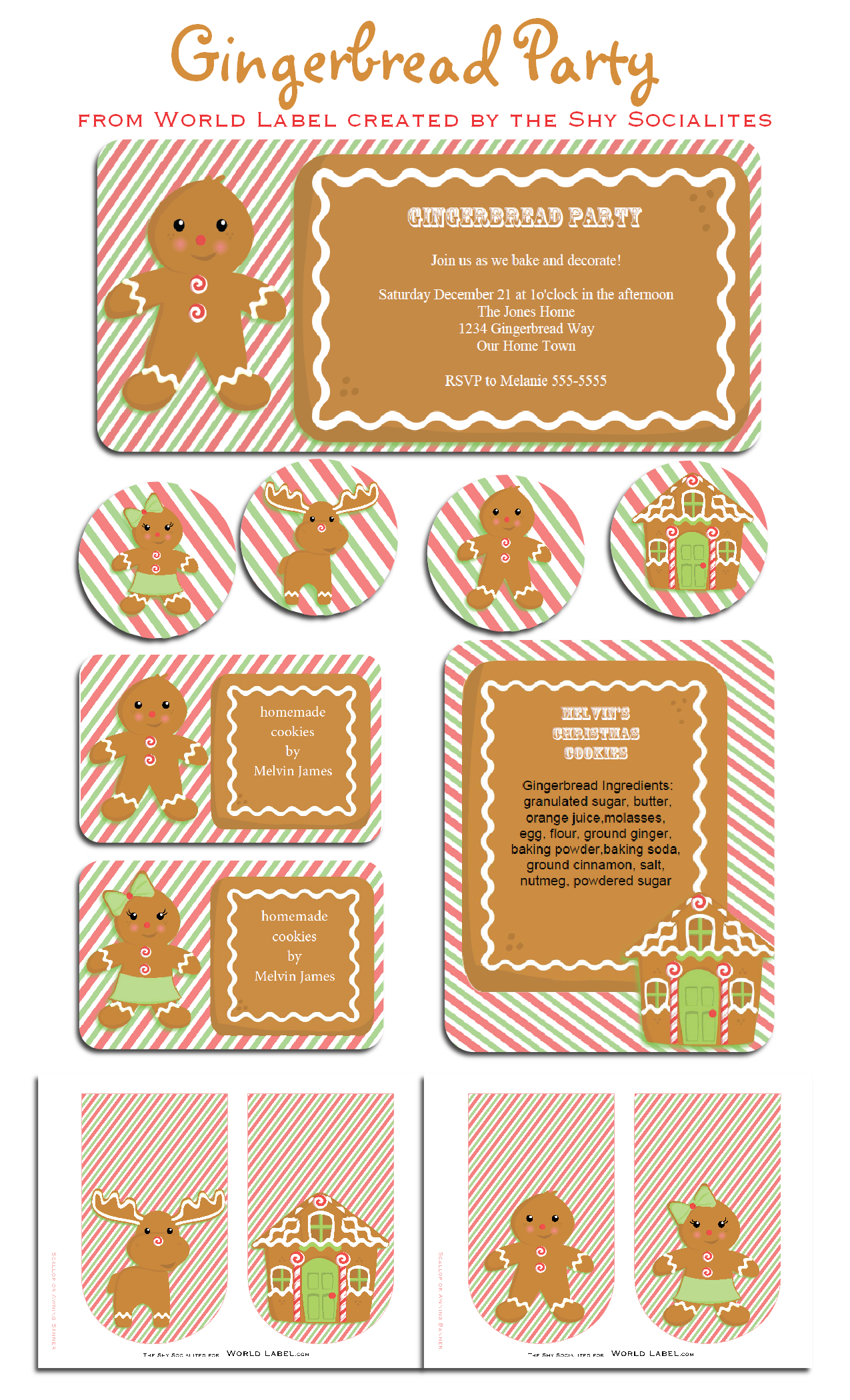 Christmas Label Templates | Worldlabel Blog - Part 2 within Christmas Label Free Printable
