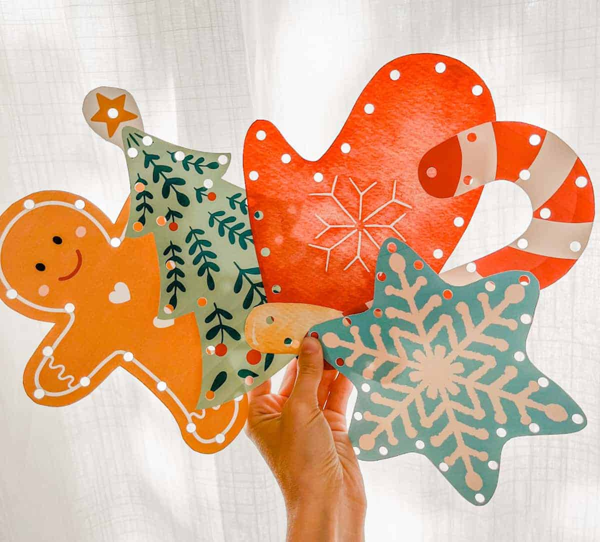 Christmas Lacing Cards - Free Printable - Fox Farm Home intended for Christmas Lacing Card Printable