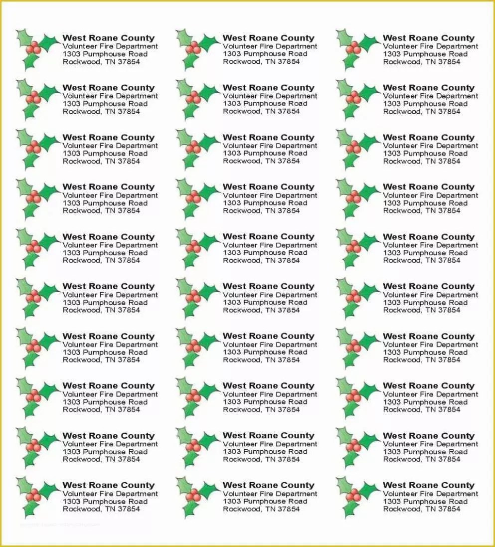 Christmas Mailing Labels Printable - Printable Party Favors within Avery 5160 Downloadable Free Printable Christmas Address Labels