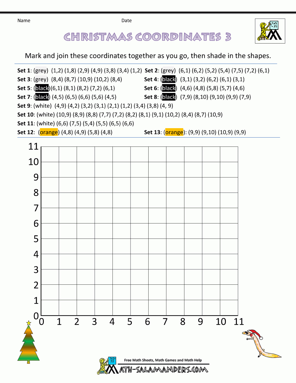 Christmas Math 5Th Grade Worksheets regarding Christmas Worksheets For 5Th Grade