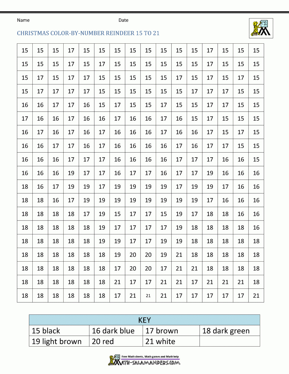 Christmas Math Worksheets For Kindergarten inside Christmas Mystery Picture Math Worksheets
