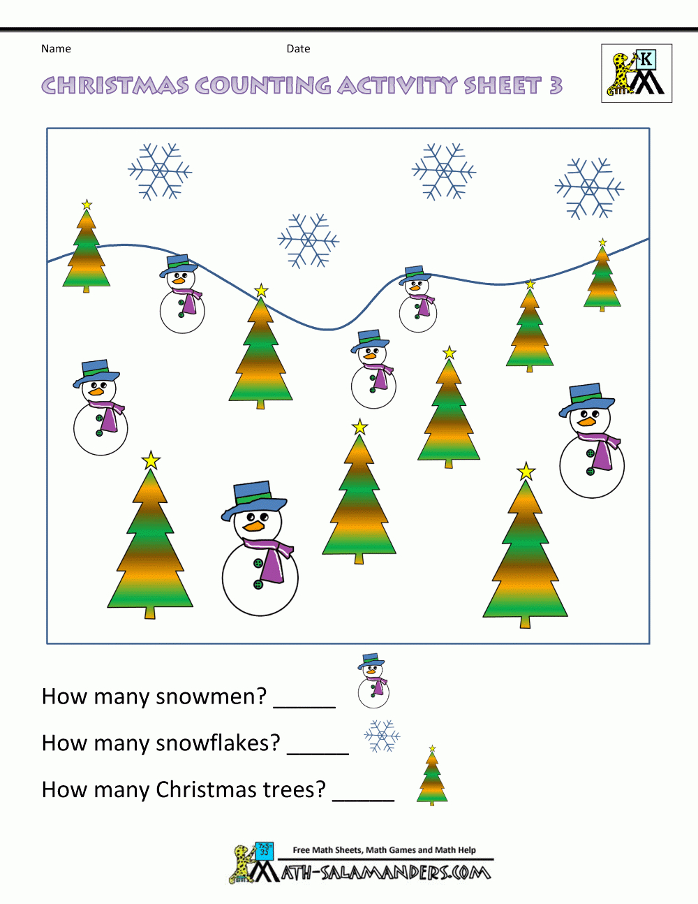 Christmas Math Worksheets For Kindergarten throughout Christmas Money Worksheets