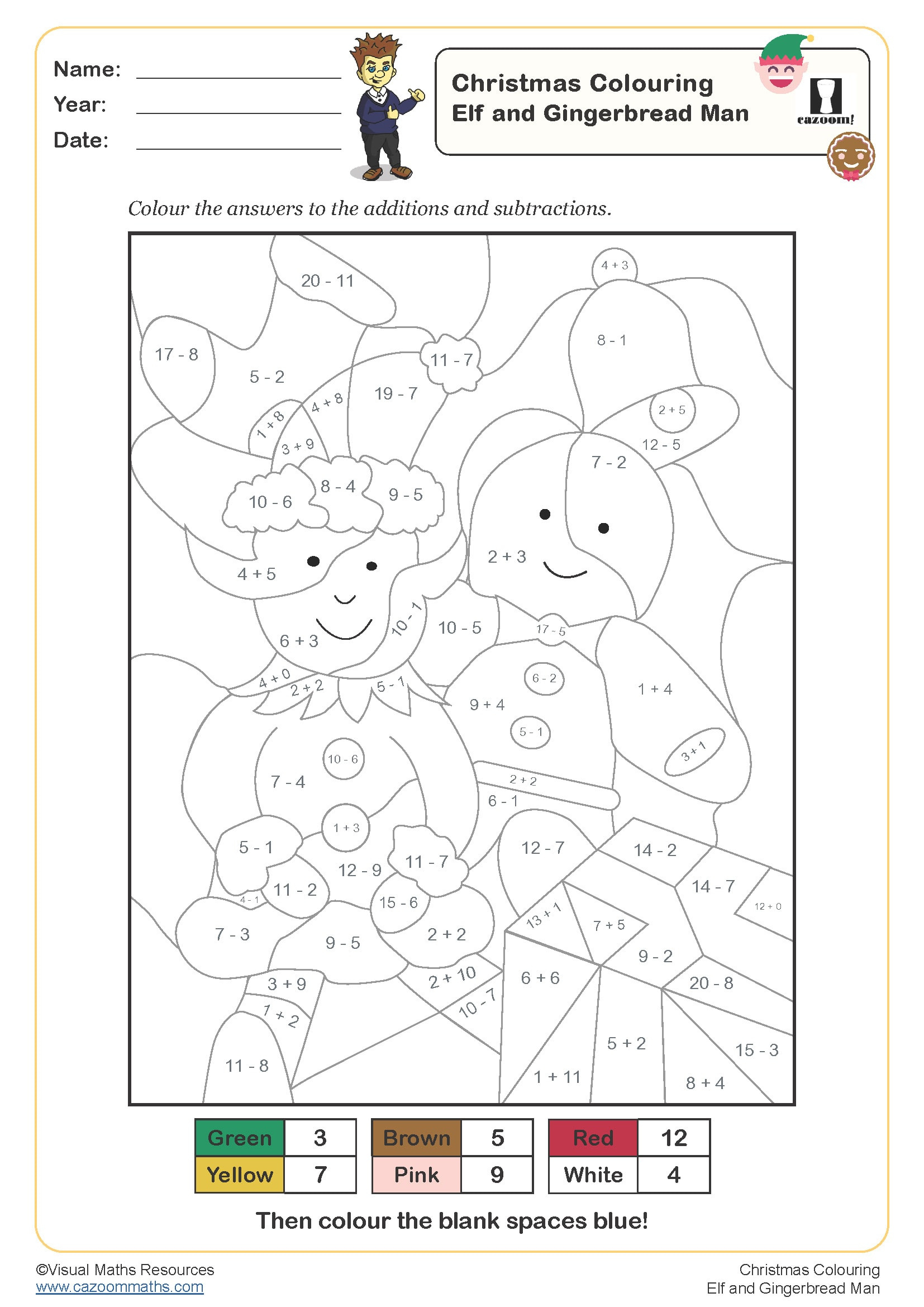 Christmas Maths Worksheets - Printable Christmas Worksheets Maths with regard to Printable Christmas Worksheets For Adults