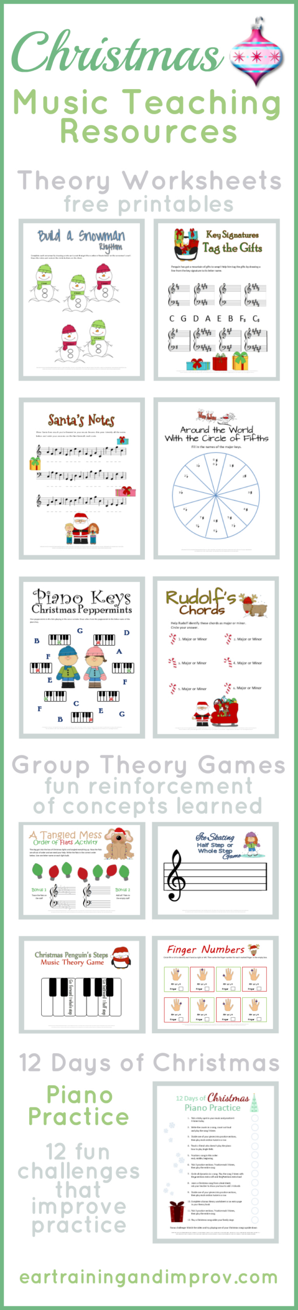 Christmas Music Theory Worksheets - 20+ Free Printables in Christmas Music Theory Worksheets