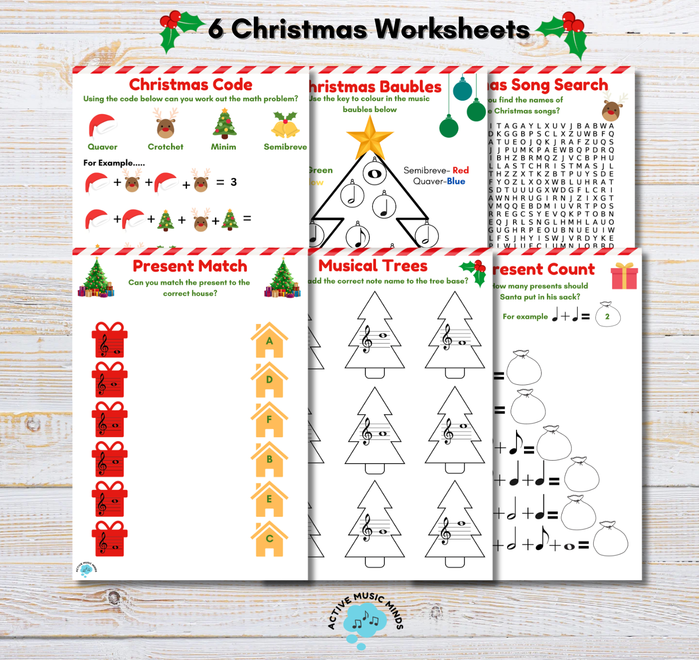 Christmas Music Worksheets: Download Free Pdf Now within Music Theory Christmas Worksheets