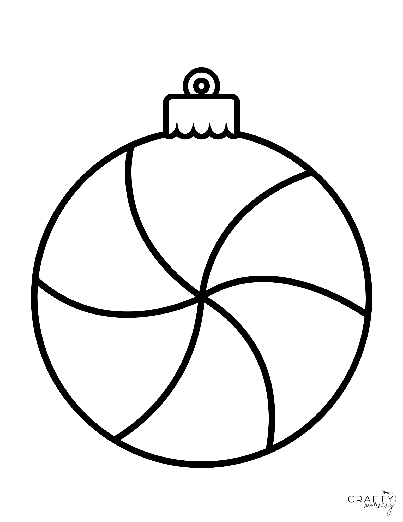 Christmas Ornament Outline/Templates To Print - Crafty Morning pertaining to Ornament Patterns Printable