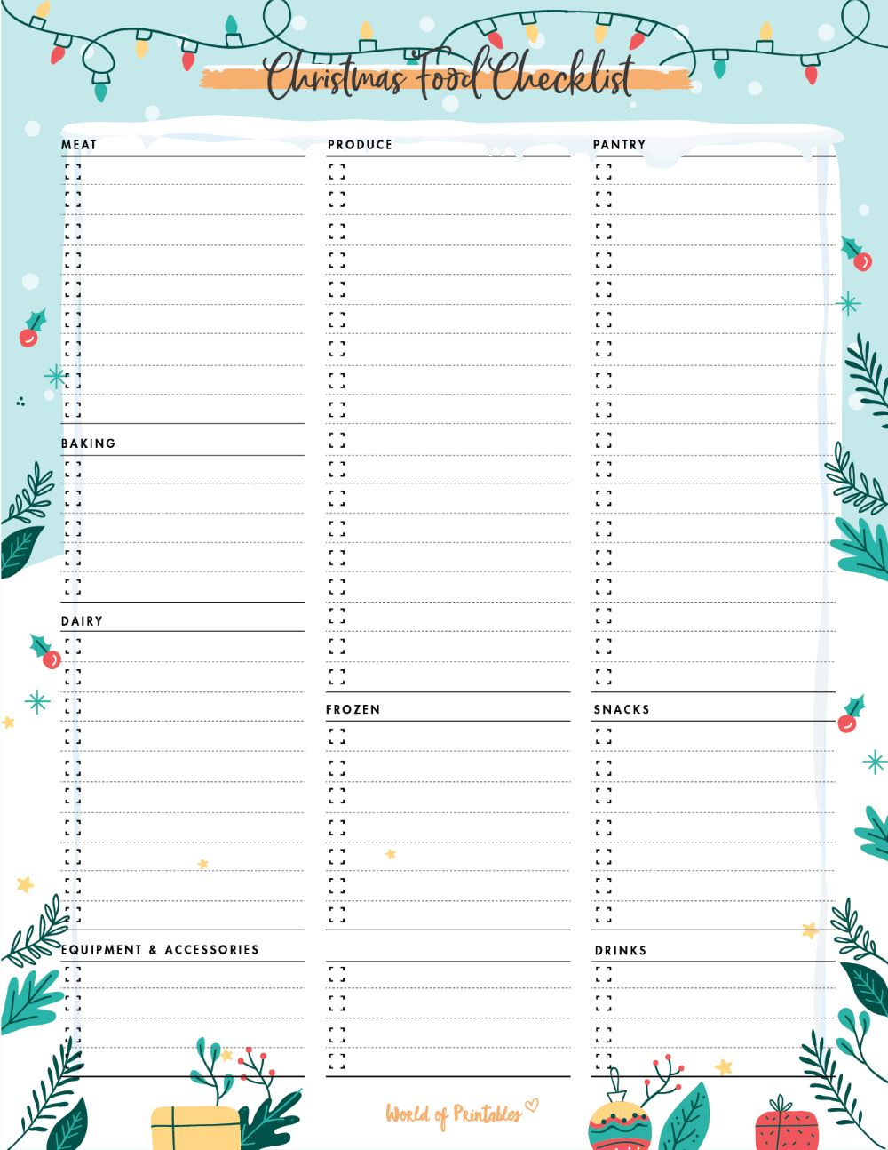 Christmas Planner - Free 60 Page Planner To Get You Ready For in Christmas Schedule Planner Printable